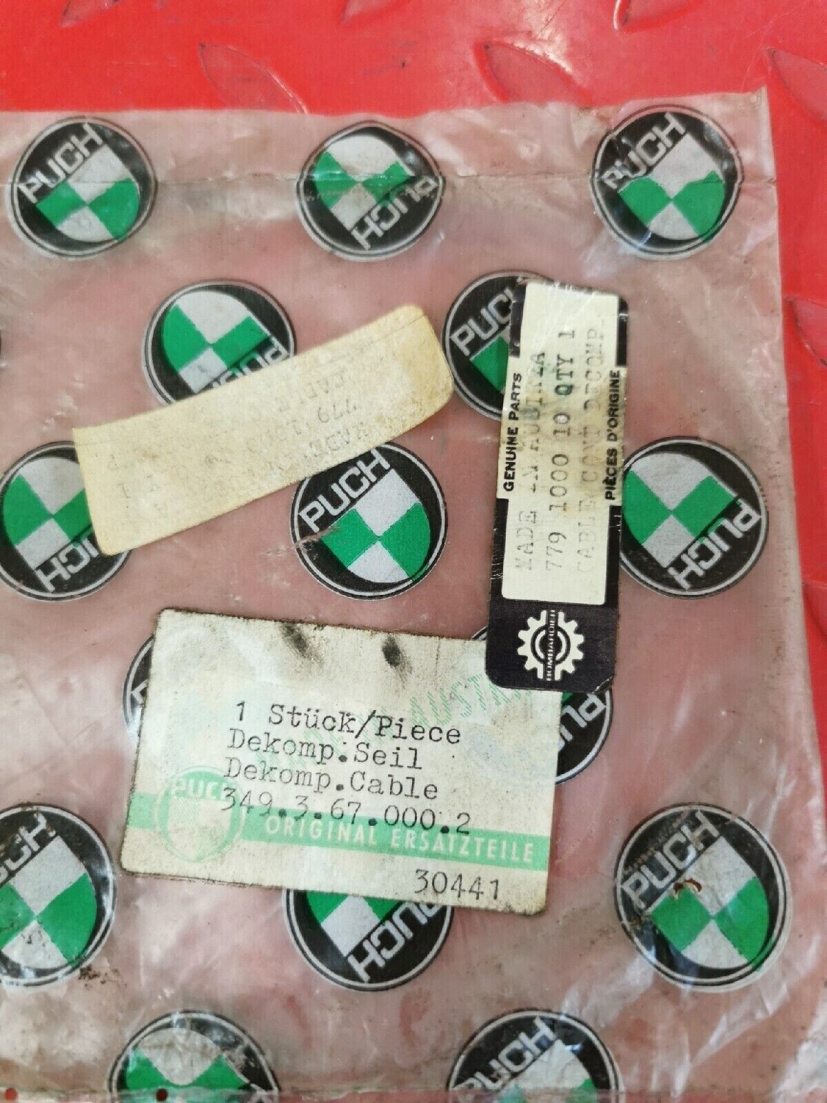 NOS PUCH MAXI S 2S DECOMPRESSOR CABLE 779-100-010 P2