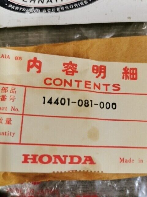 NOS HONDA PC50 1970 PF50R CHAIN CAM 42L 14401-081-000 H83