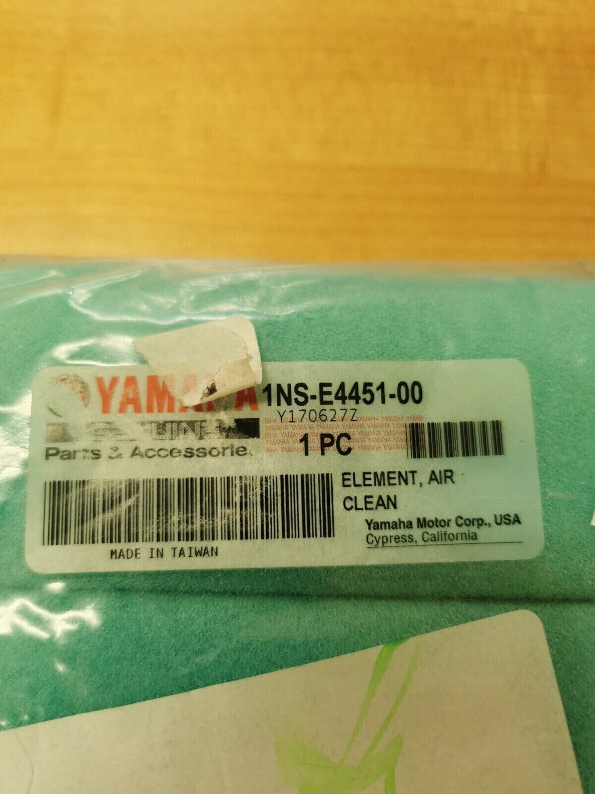 NOS YAMAHA AIR FILTER 1NS-E4451-00-00 Y39
