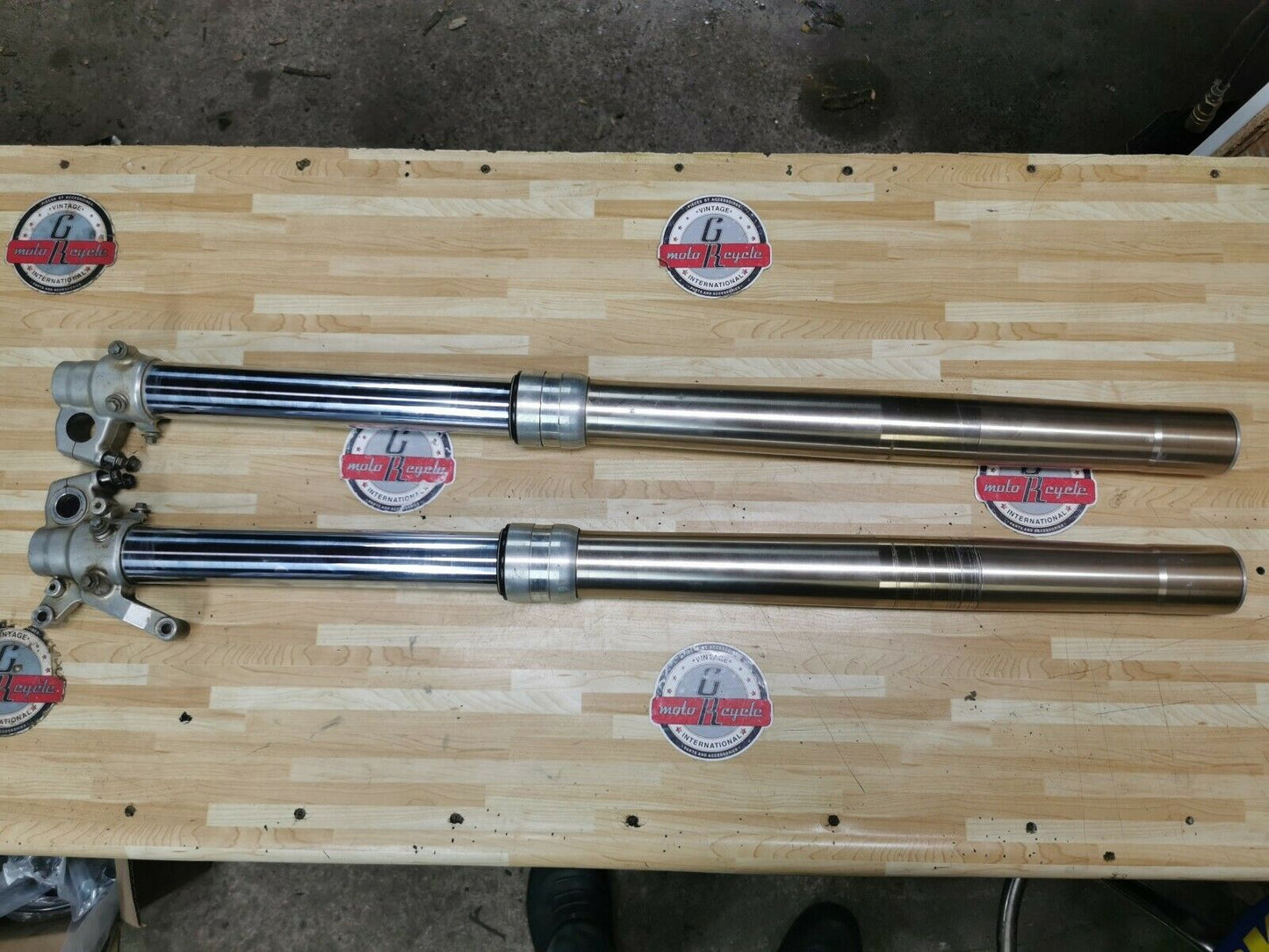 Kawasaki KX250F 2005 Front fork shock absorber damper GOOD left right
