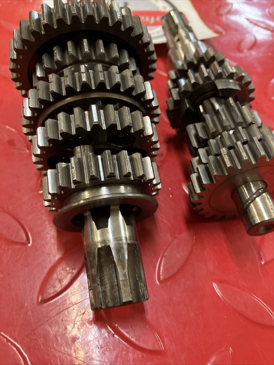 Kawasaki G5 1972 transmission mainshaft countershaft input drive gear 13128-021