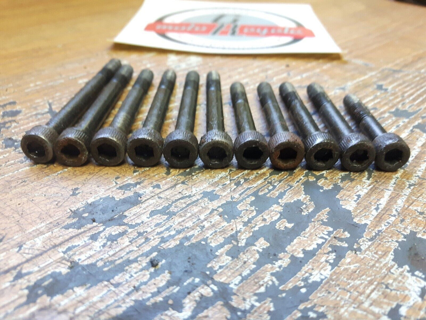Yamaha YZ125 1986 crankcase crank case motor engine bolt screw 1987 .