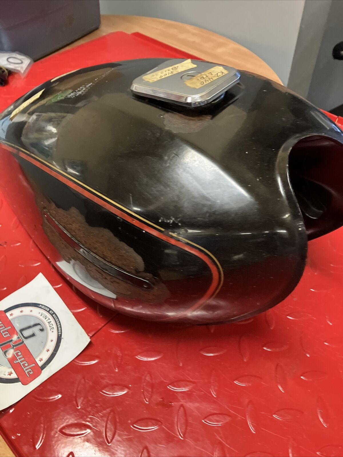 Kawasaki KZ440 LTD 1982 fuel tank gas petrol reservoir 6