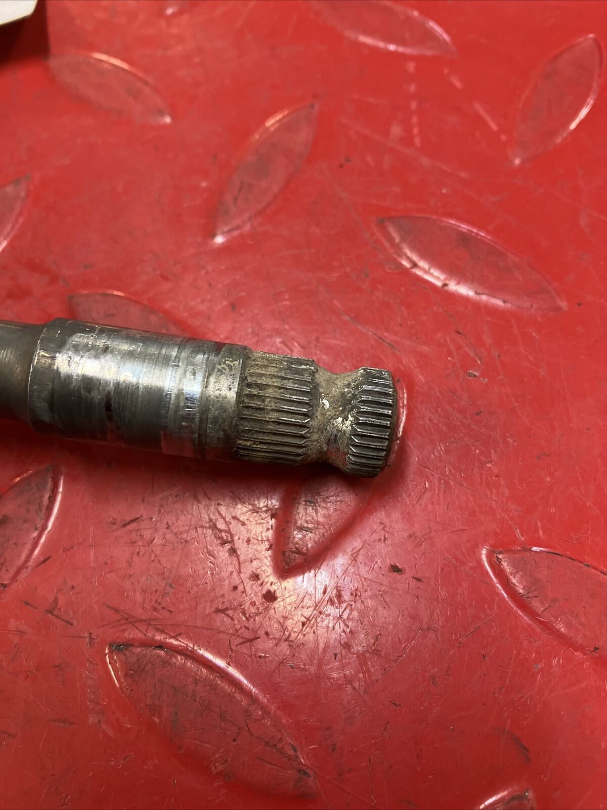 Honda CR250R 1989 transmission gearshift gear shift shaft spindle CR500R