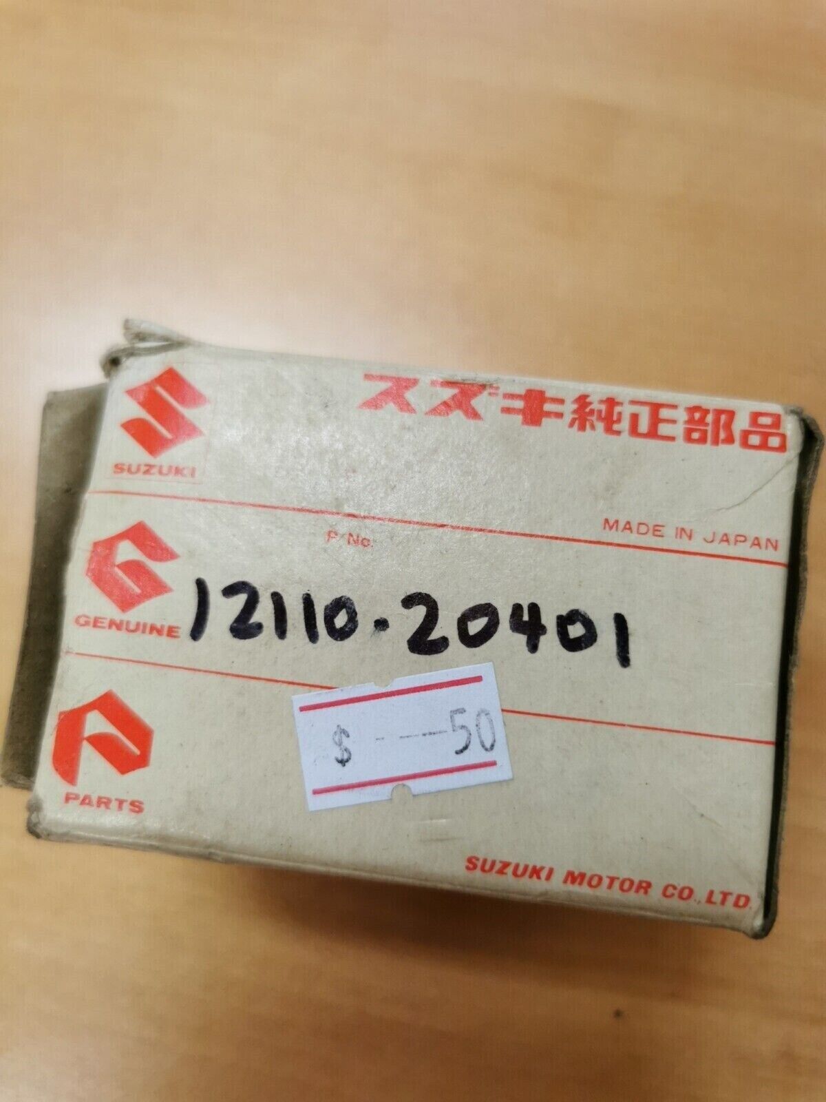 NOS SUZUKI RM80 1982 PISTON  12110-20401 S8