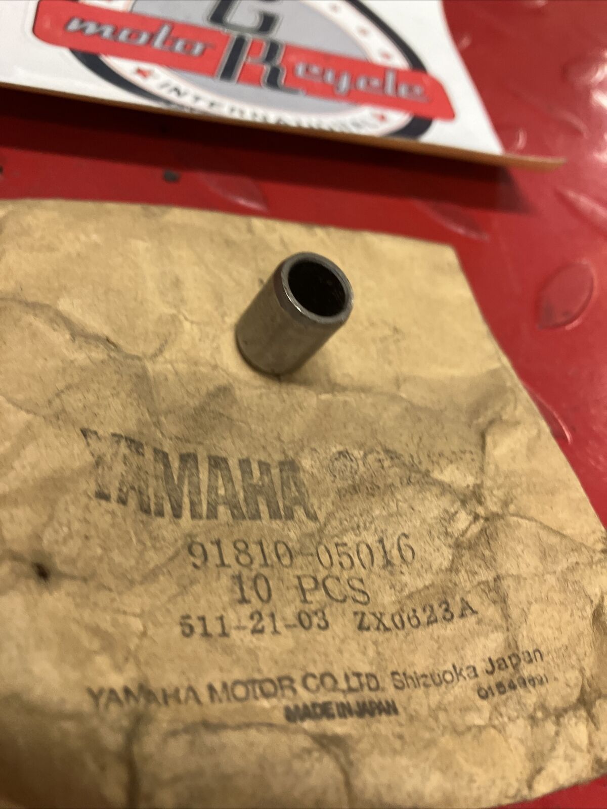 NOS YAMAHA DOWEL PIN 91810-05016-00 SUB BY 99530-12016-00 Y67