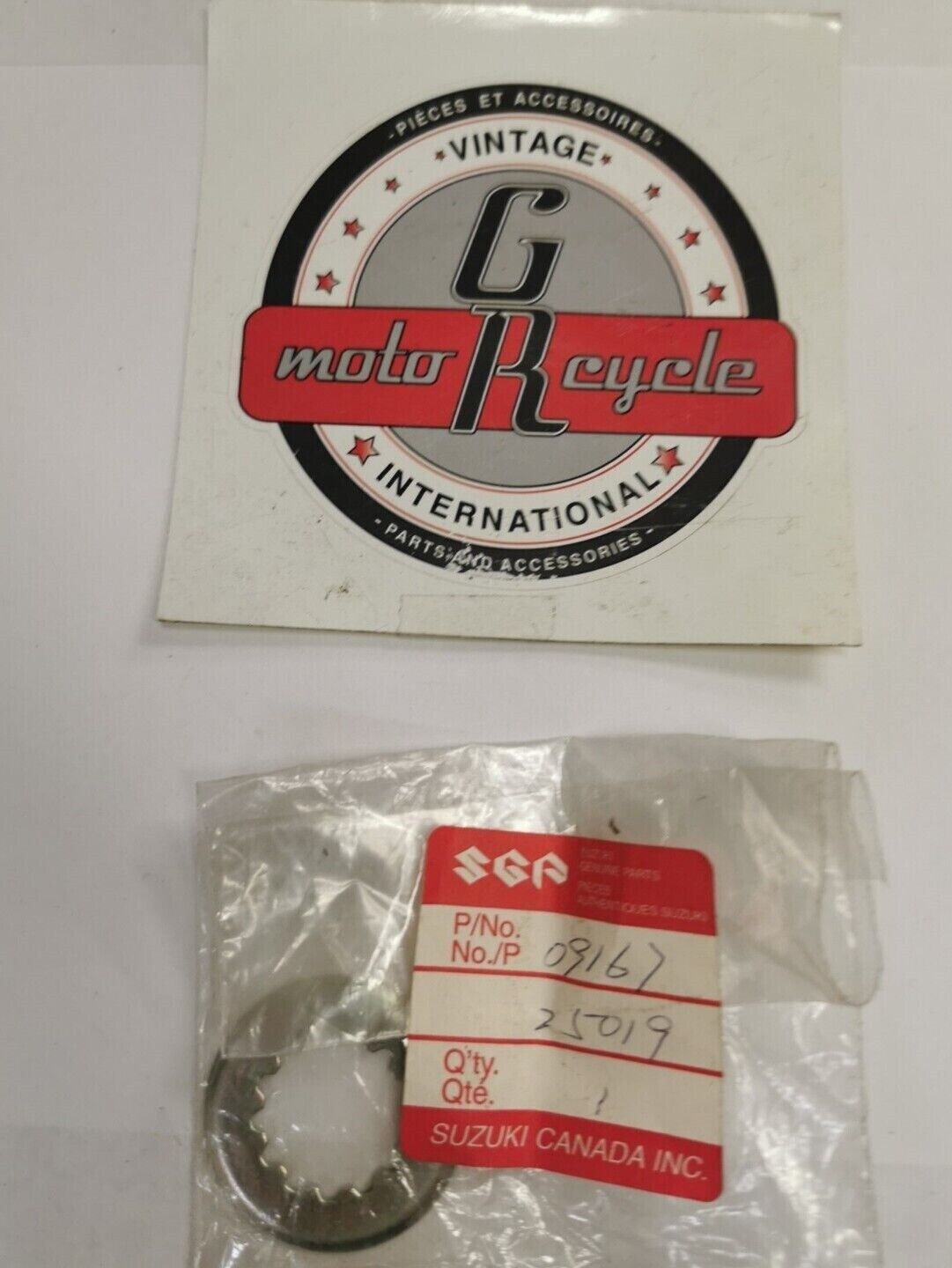 NOS SUZUKI GS550 GS750 WASHER 09167-25019 S29