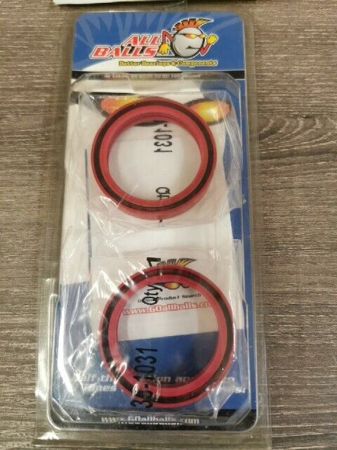 NOS ALL BALLS CR125R CR480R KDX200  KX250 FORK DUST SEAL KIT 55-122 J53