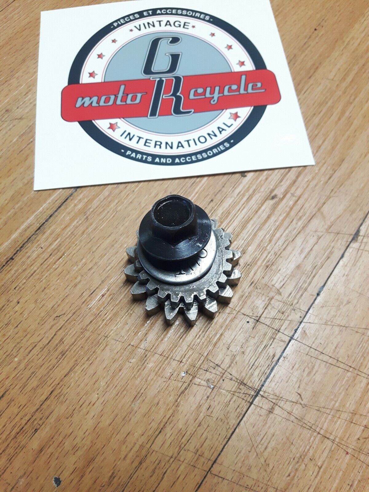 Honda CR125R 1981 primary drive oil pump gear bolt washer 13615-KA3-000