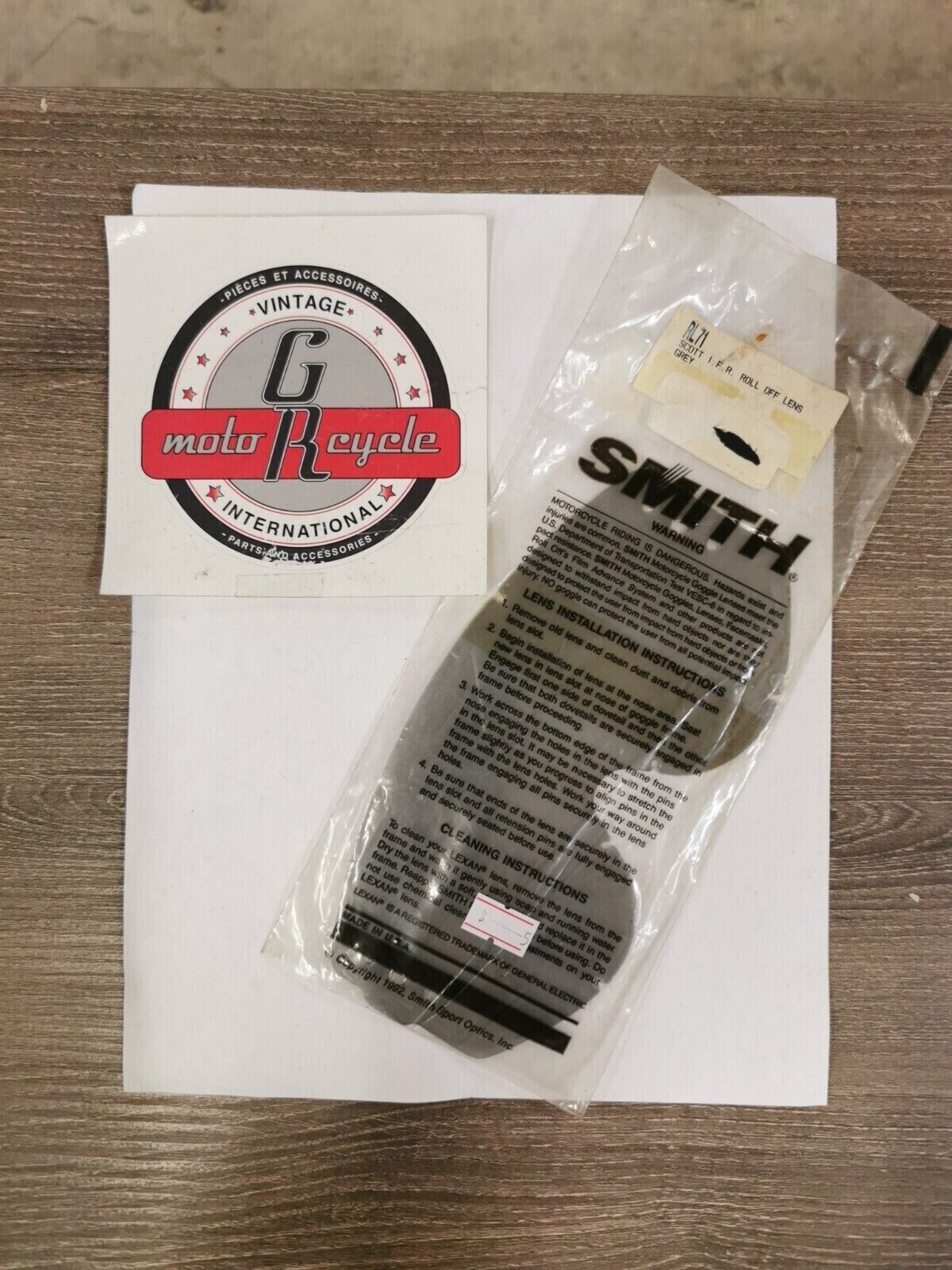 NOS Smith GREY  Lens Part RL71 J24