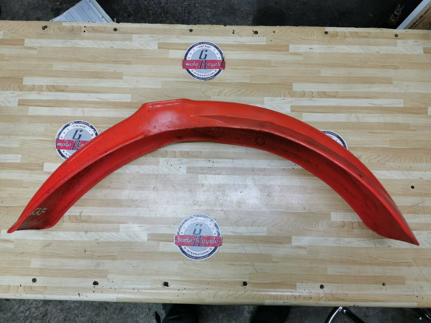 Honda CR125R 1984 front fender plastic fairing CR250R CR500R 61100-KA3-730ZA G