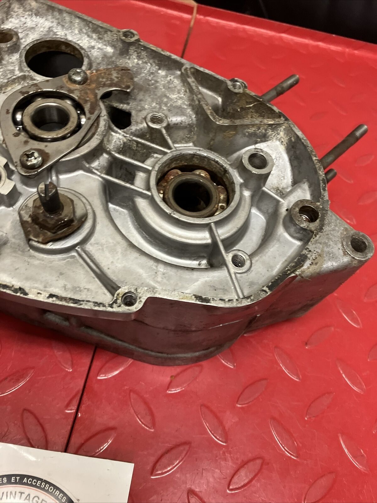 Yamaha HT1 MX 1971 Crankcase set left right crank case 1970 LT2 LT3 LTMX RS100