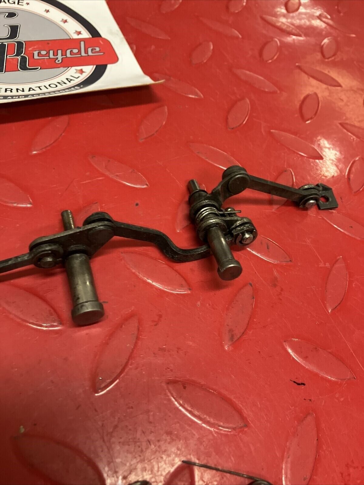 Honda CR250R 1984 exhaust power atac valve governor linkage arm shaft lever
