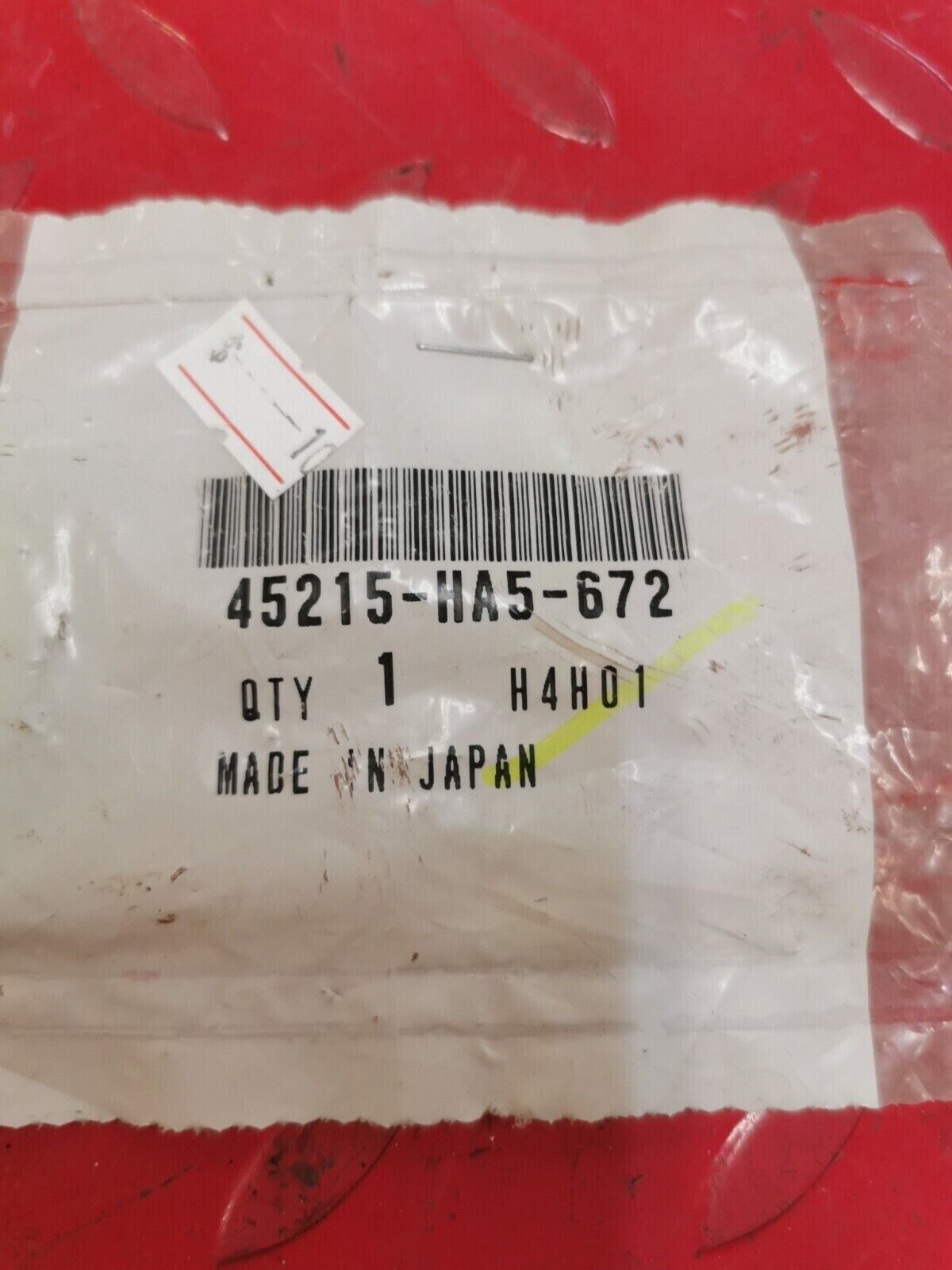 NOS Honda XR600 CR250 CR500 CR125 ATC350 HANGER PIN 45215-HA5-672 H25