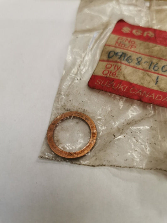 NOS SUZUKI GASKET 09168-16002 S29