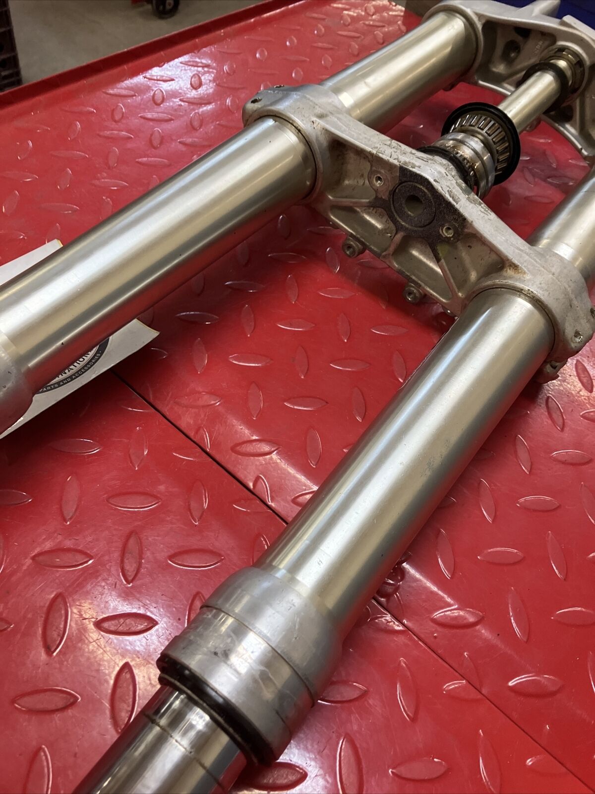 Yamaha YZ125 YZ250 F WR 1998 - 2003 ? Front forks triple clamp