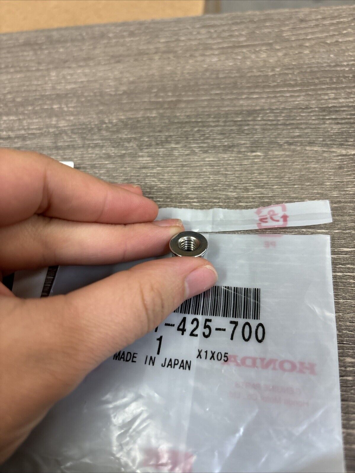 NOS Honda CB1300 A F CB600F CB900F CAP NUT 6MM 90201-425-700 H130