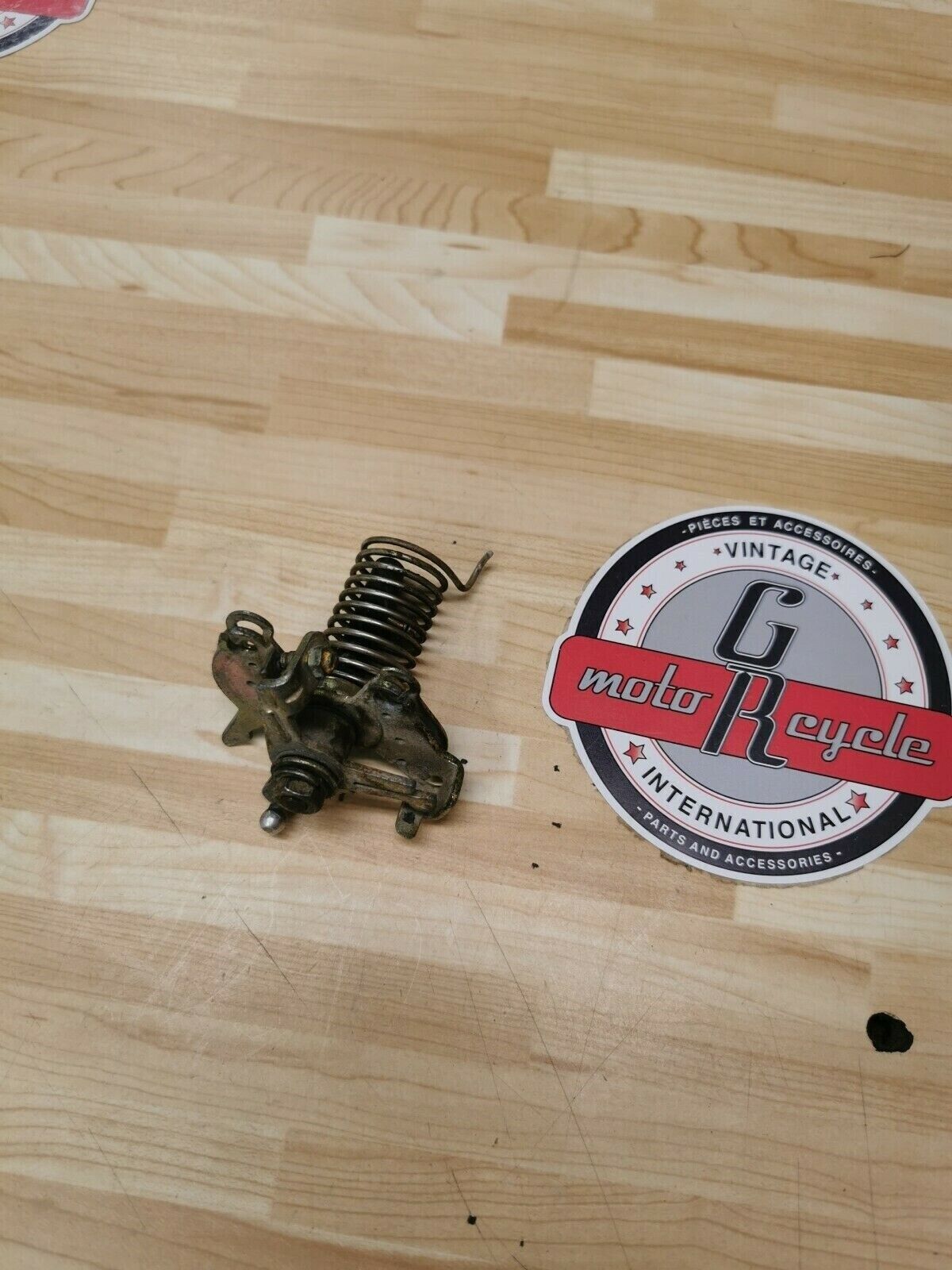 Honda XR350R 1983 primary carb carburetor throttle cable link arm holder spring