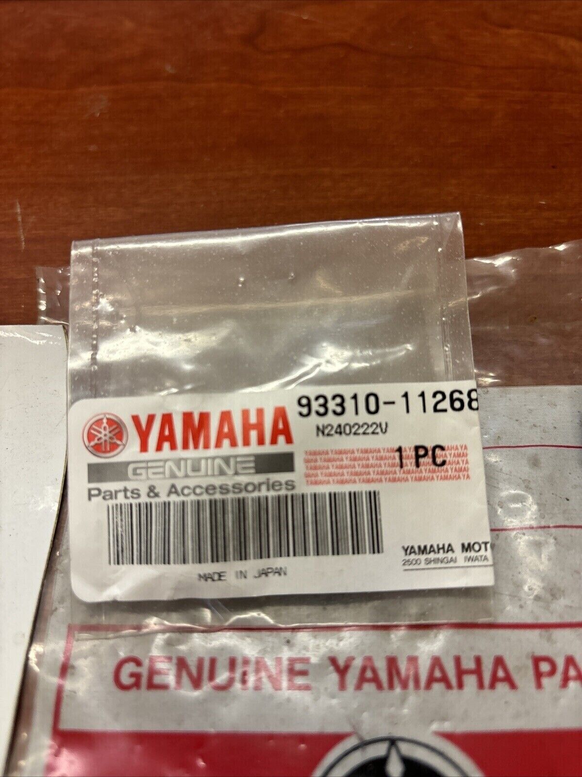 NEW NOS Yamaha BW80 CH80 CV50 CV80 BEARING 93310-11268-00 Y180