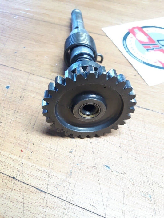 Honda CR125R 1981 kickstarter kick starter spindle shaft gear 28210-KA3-000