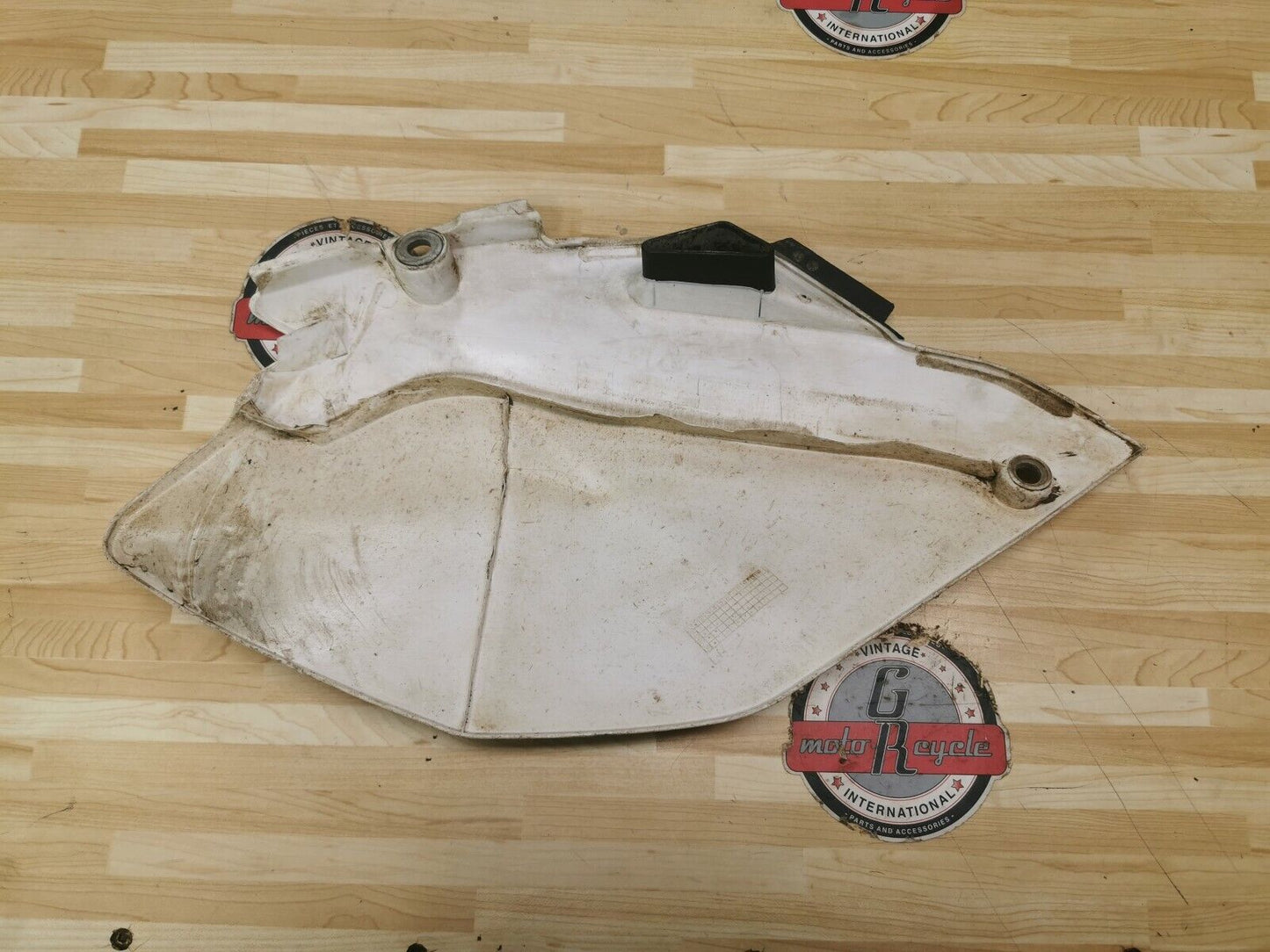 Yamaha YZ450F 2009 Left side cover panel number plate plastic fairing 2006 -09 G
