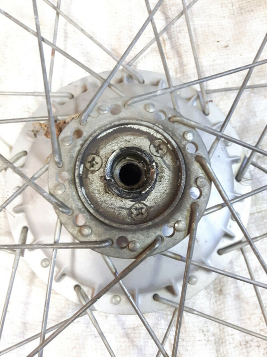 Honda XL250 1974 front wheel rim hub 44601-356-000 44701-385-003 44701-385-741