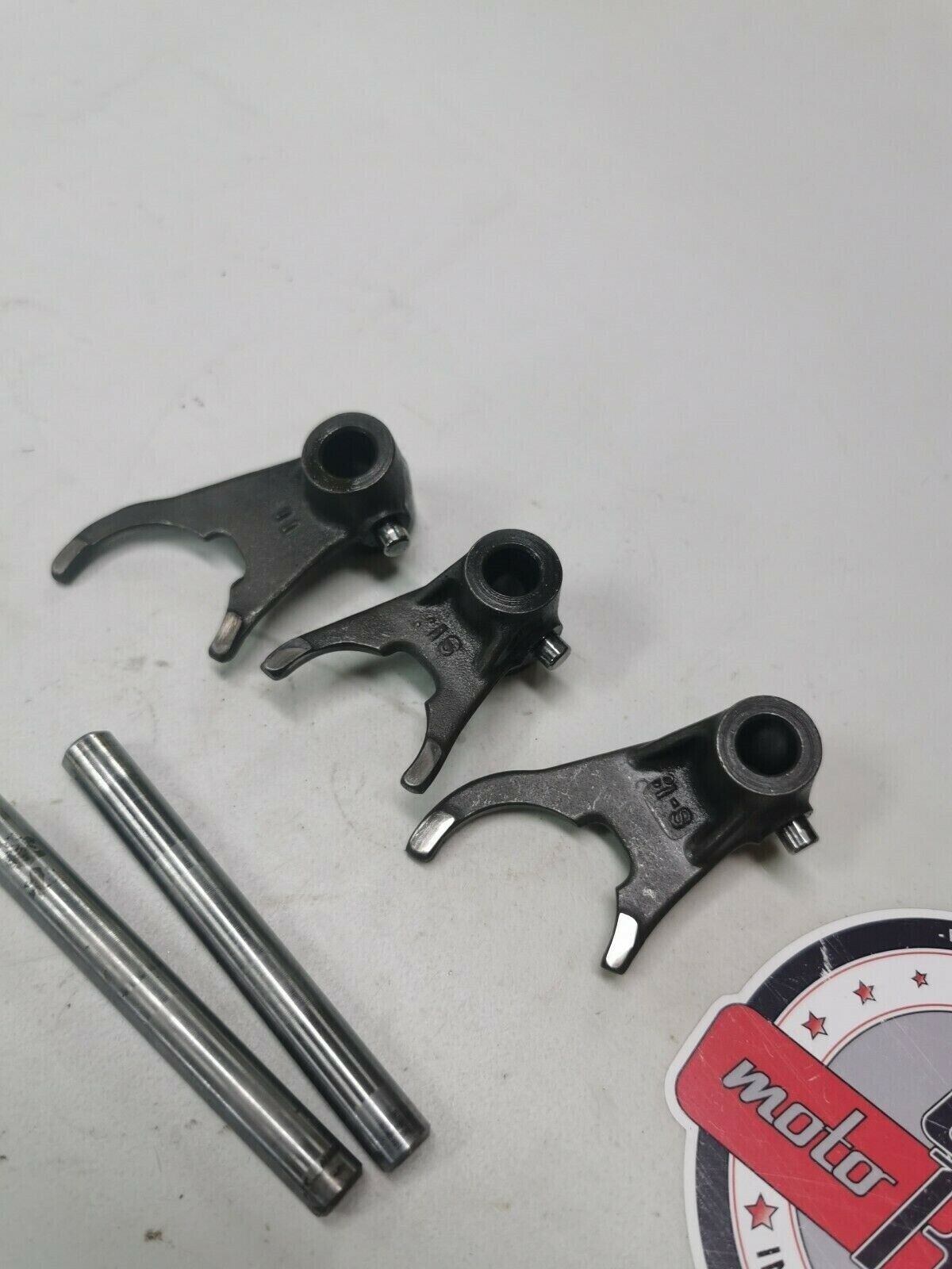 Kawasaki KX125 1980 transmission gearshift gear shift forks 13140-1034