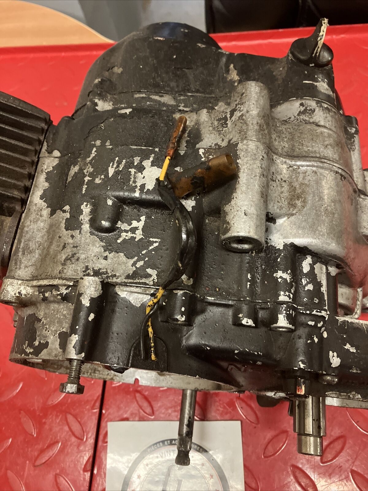 Honda ATC90 1977 engine motor crankcase cylinder head crank transmission