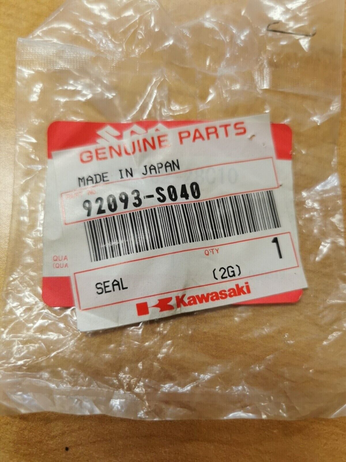 NOS KAWASAKI KSF400 2003 - 2006 SEAL 92093-S040 K7