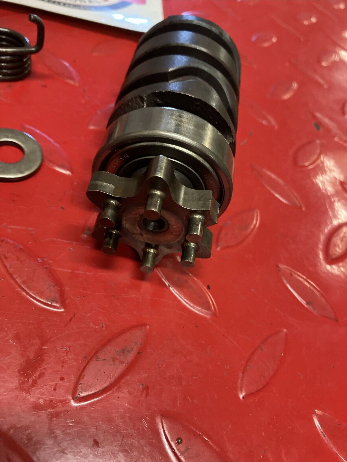 Yamaha YZ125 1983 Transmission gearshift gear shift cam drum assy IT175 IT200