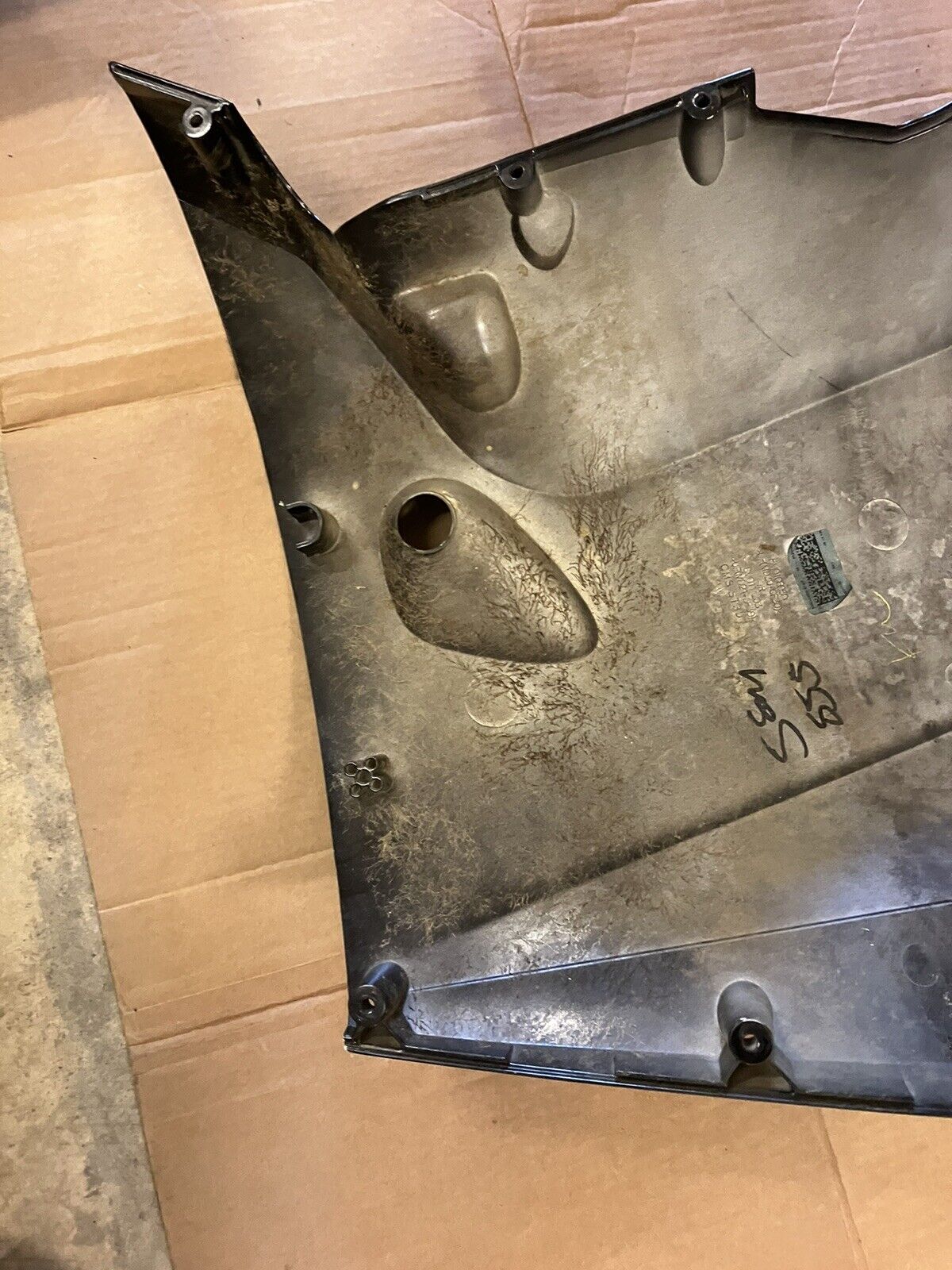 Mercury Engine motor Lower cowl set black and red 100-8m0142219