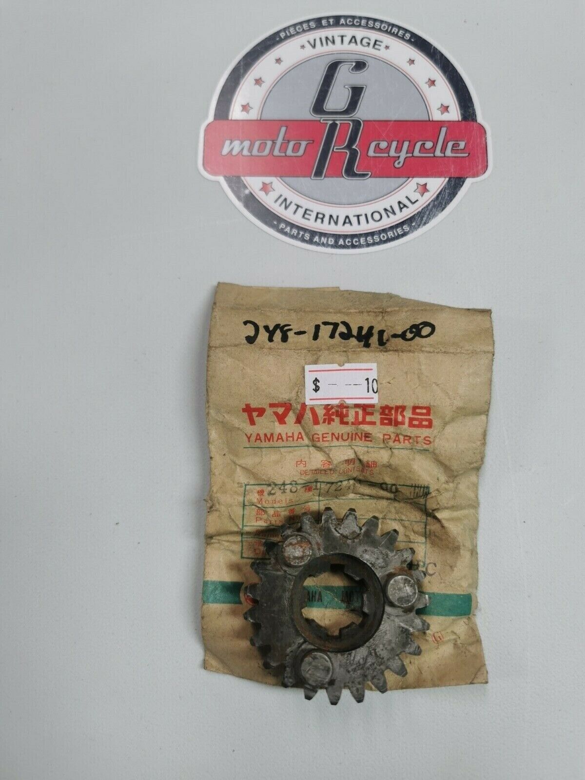 NOS Yamaha AT1 CT1 HT1 ATM1B AT1MX DT100 DT125 4th Wheel Gear 248-17241-00-00 Y2