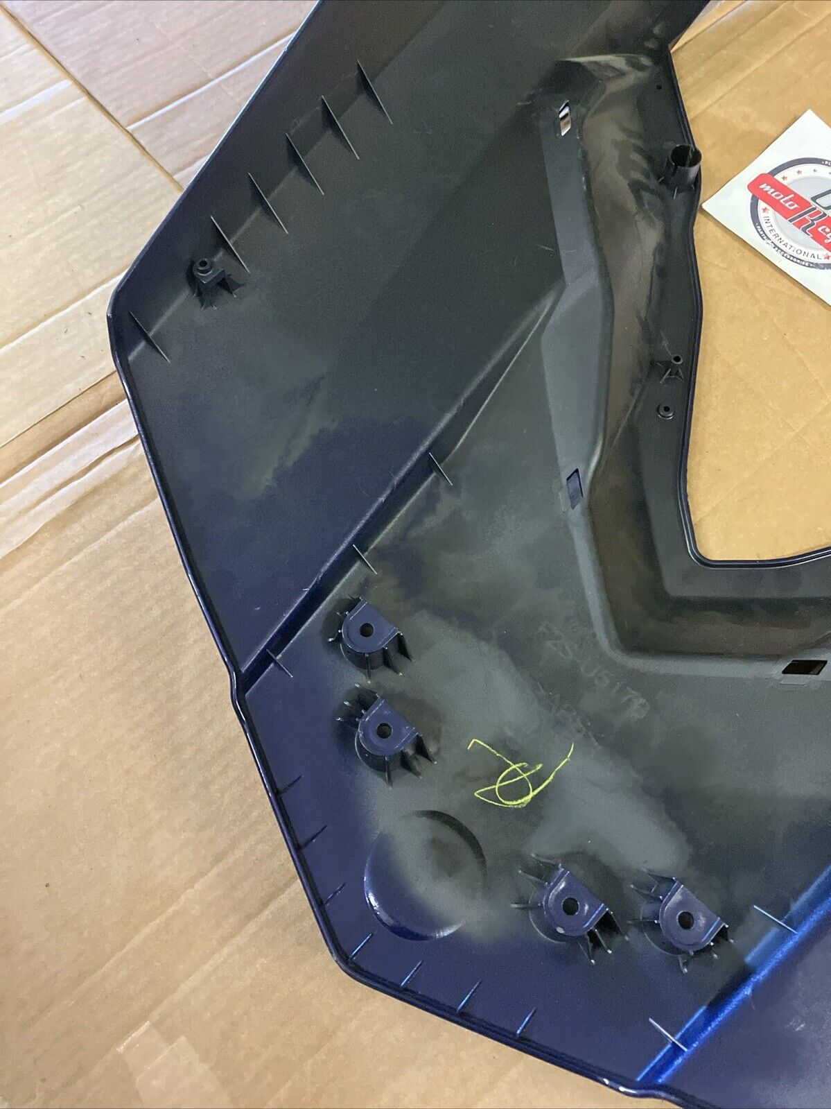 NOS Yamaha Wave Runner FX HO 2013 2014 2015 Engine hatch cover hood blue