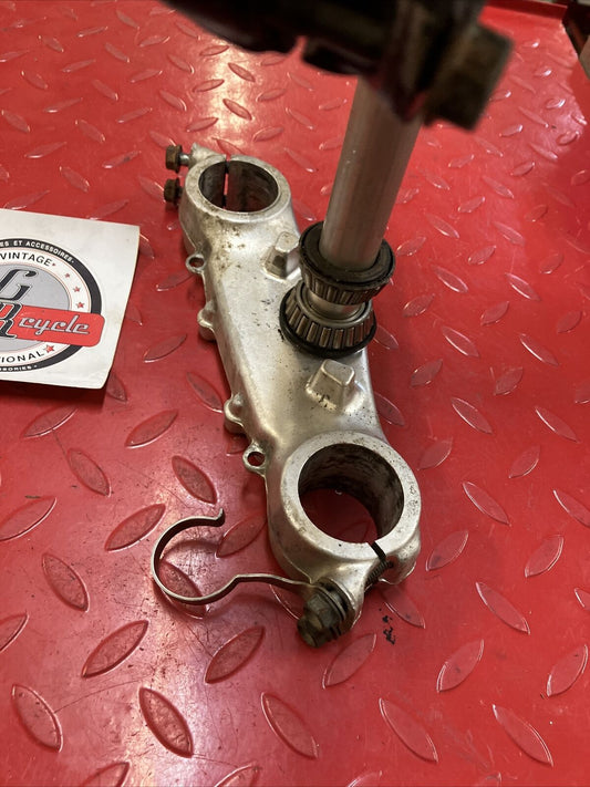 Honda CR250R 1984 steering stem top bridge triple clamp bridge CR125R CR500R