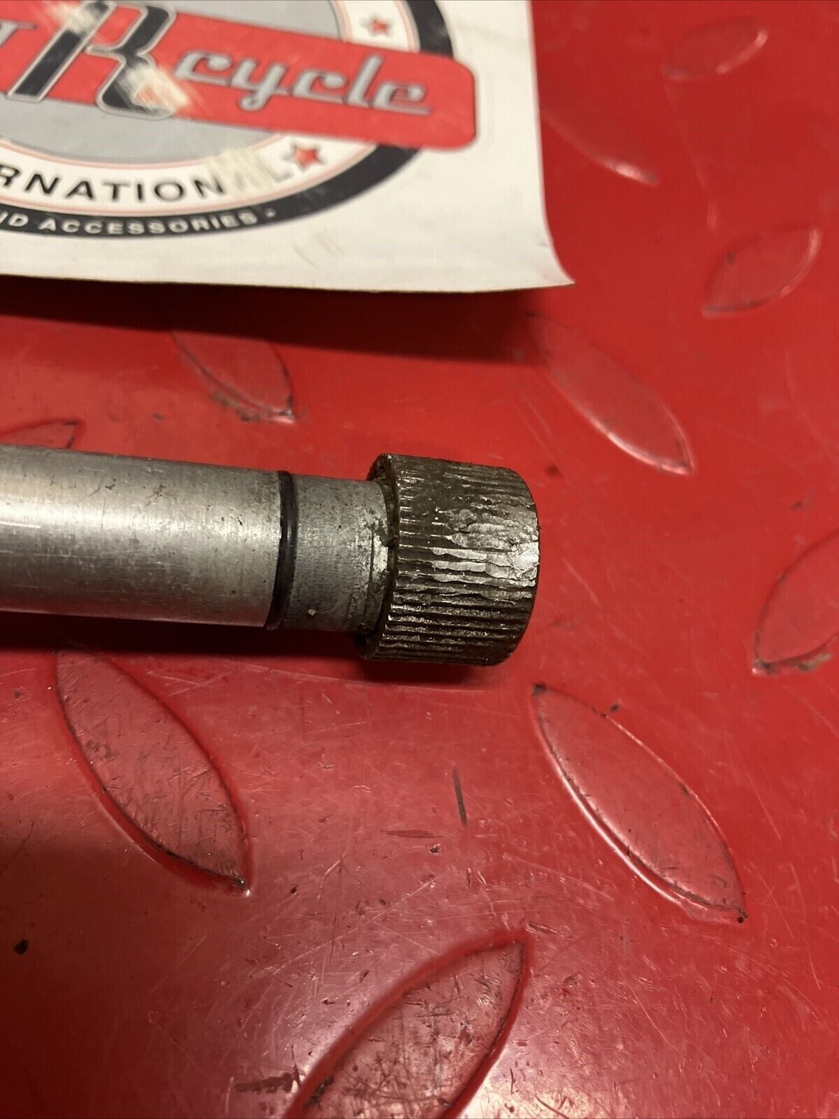 Suzuki TC125 1972 tachometer drive gear sleeve