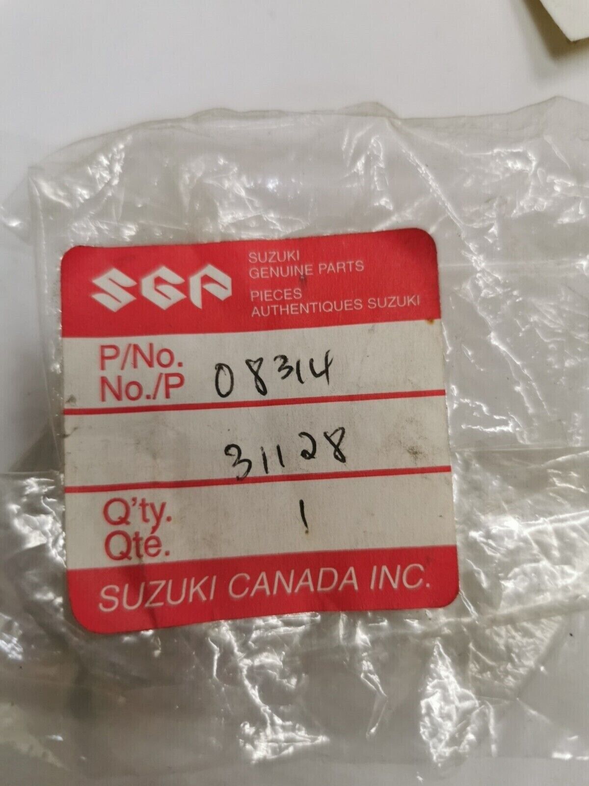 NOS SUZUKI GT185 08314-31128 Superseded by 08314-3112A NUT S29
