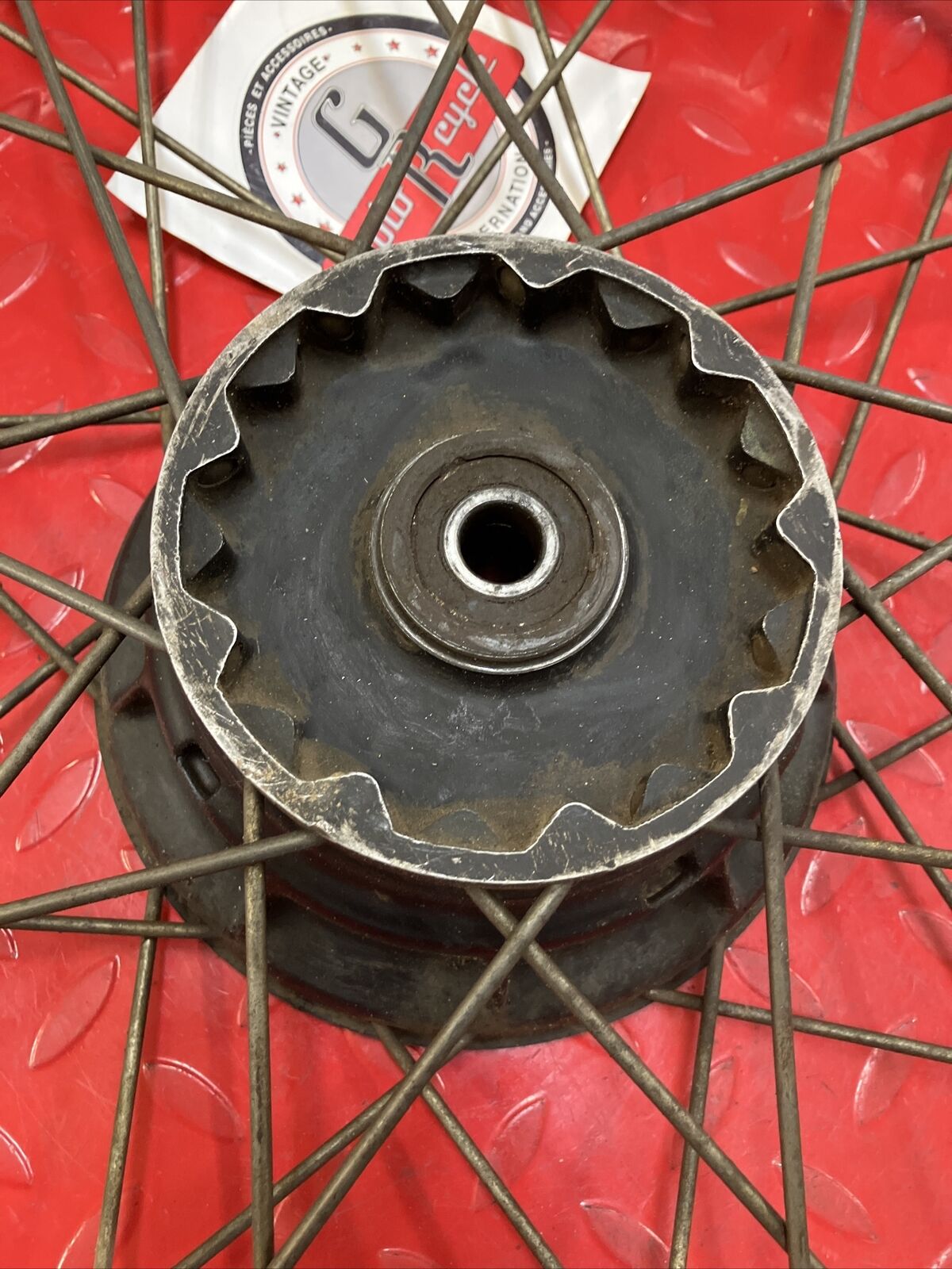 Suzuki RM125 1983 front wheel rim hub RM250 RM500 54110-14121