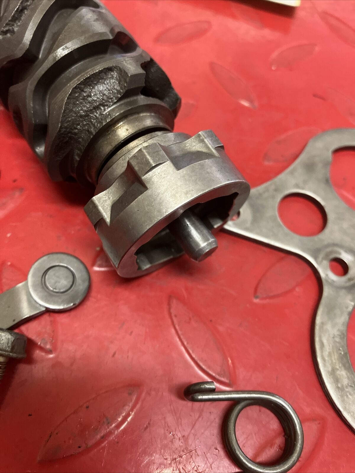 Honda CR125R 1987 gearshift gear shift drum cam