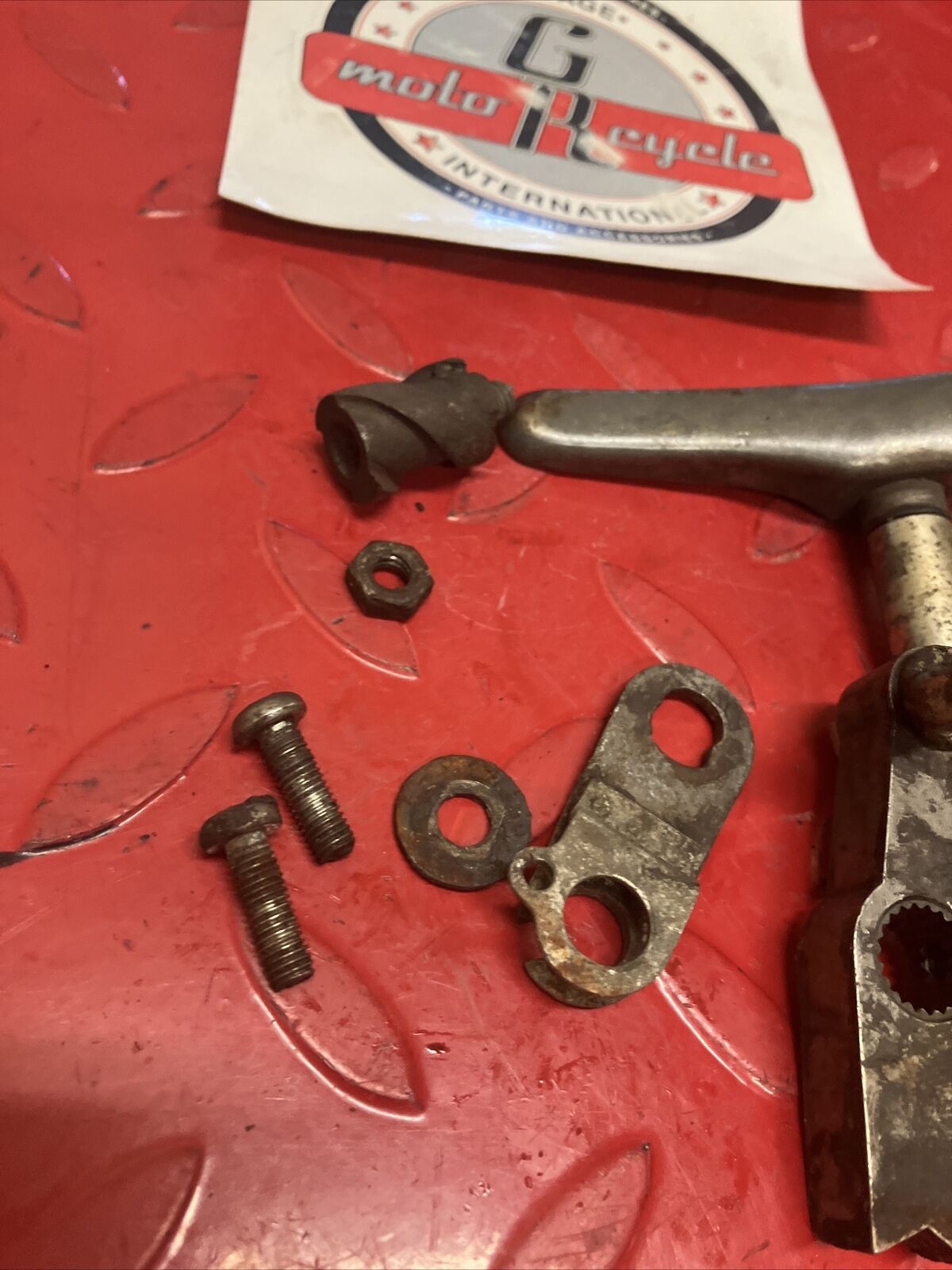 Suzuki RV125 1975 reduction shifting high low lever shaft parts
