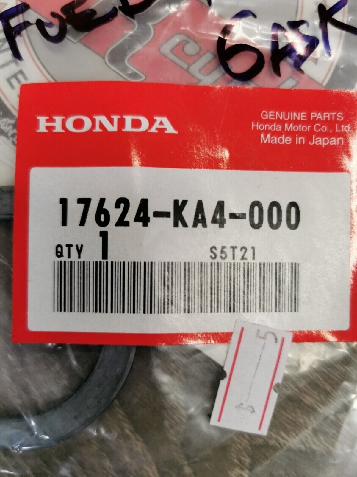 NEW HONDA CR480R FUEL TANK CAP GASKET 17624-KA4-000 H55
