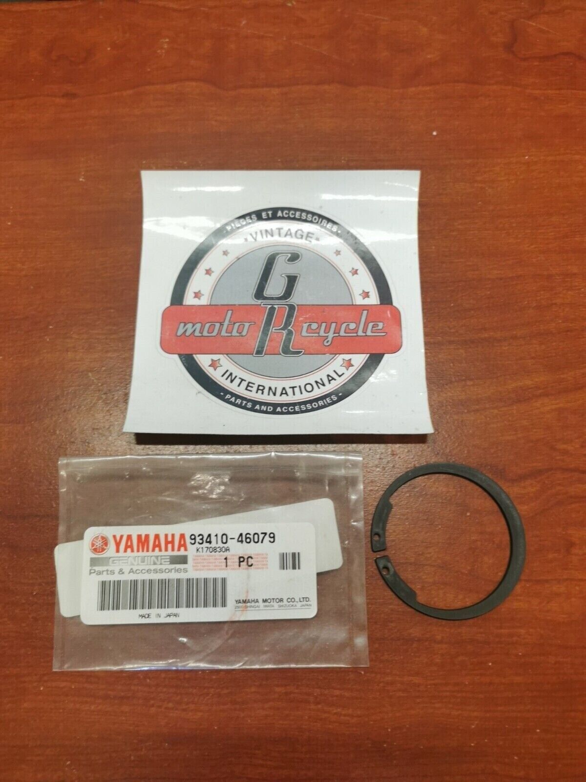 NEW NOS Yamaha YFM70 YXM70 YFM35 YXC70 YFM45 YFM66 CIRCLIP 93410-46079-00 Y82