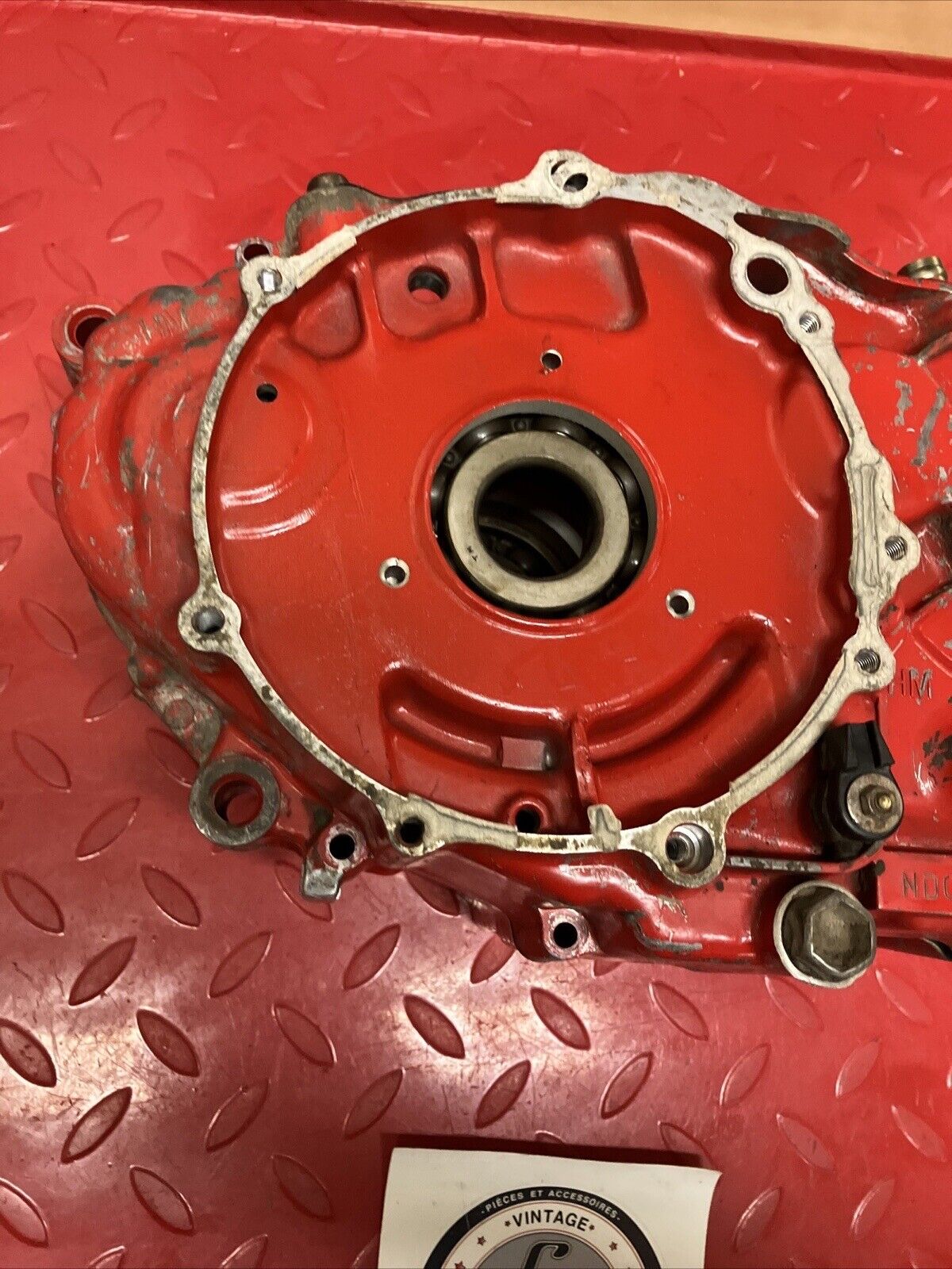 Honda XL350R 1986 Left right crankcase