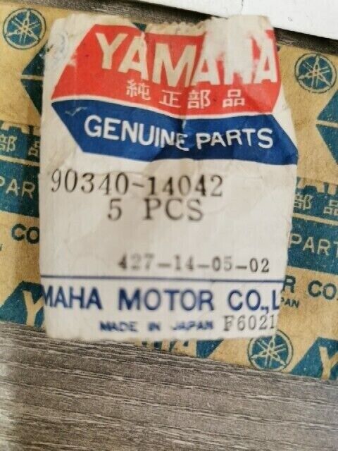 NOS YAMAHA XVS11ATVC VMX1200M XVZ13TFV PLUG STRAIGHT SCREW 90340-14042-00 Y169