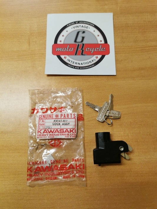 Nos Kawasaki F11 1974 1975 LOCK ASSY SEAT 53045-017 K3