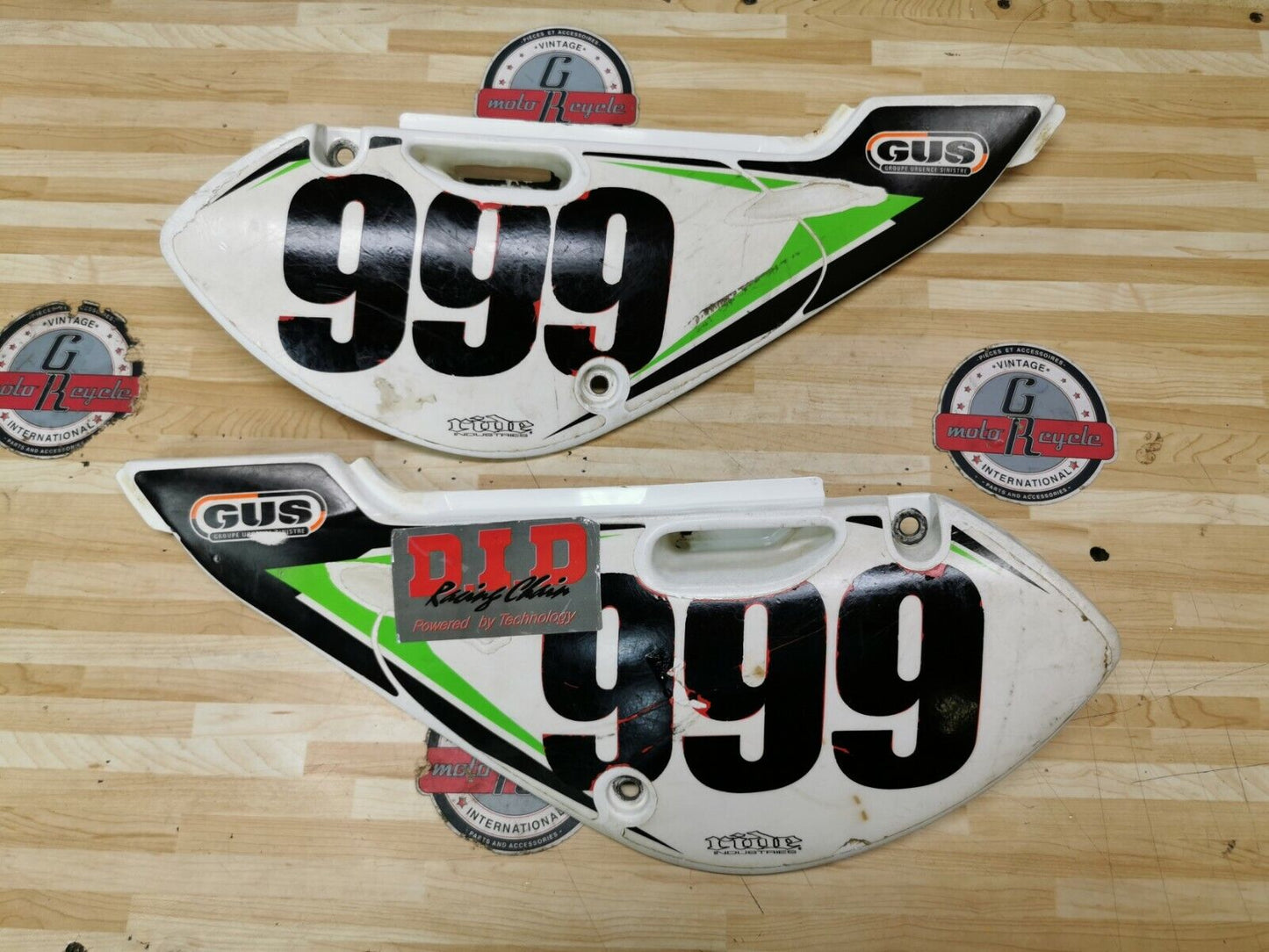 Kawasaki KX65 2008 side panel cover number plate right left 36001-1639-266 3 G