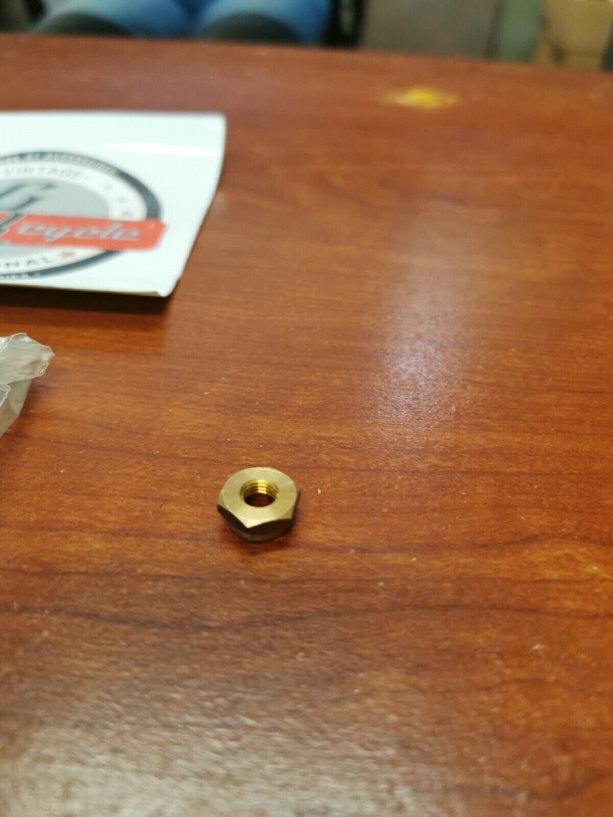 NOS Yamaha YZ100 IT125 CABLE ADJUSTING NUT 537-14161-00-00 Y71