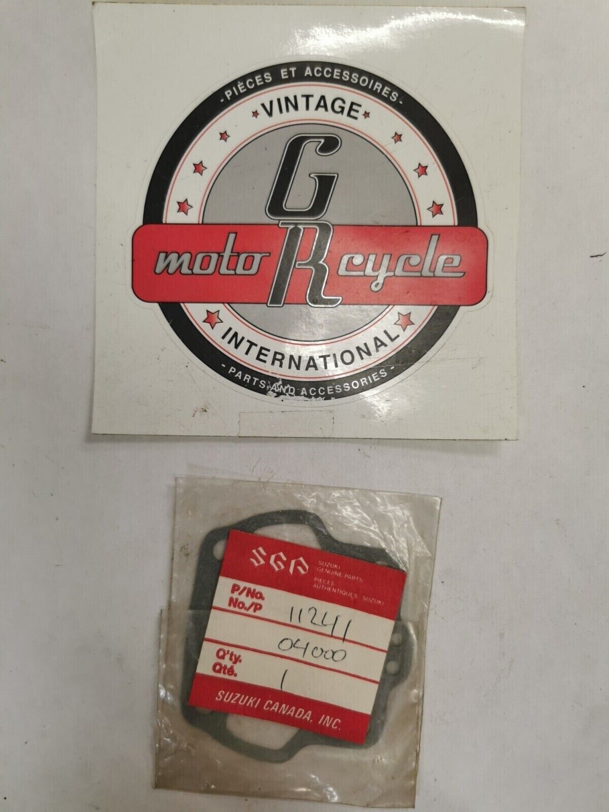 NOS SUZUKI JR50 CYLINDER GASKET 11241-04000 SUB BY 11241-04010  S26