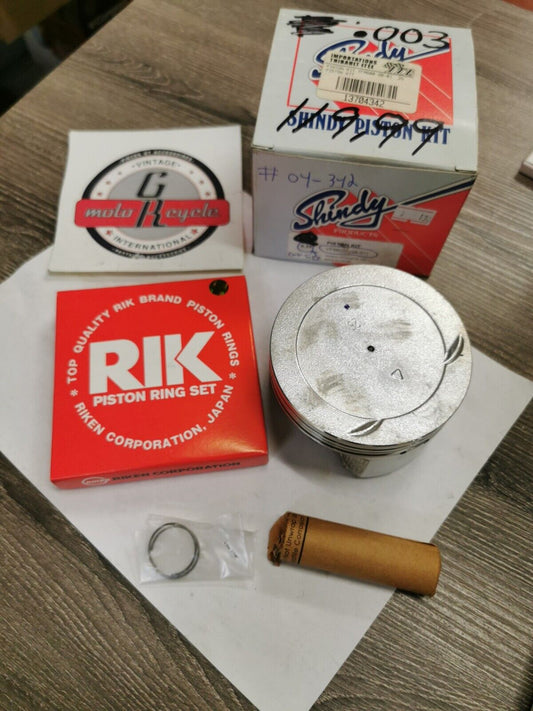 NOS SHINDY YFM600 1998 - 2001 PISTON KIT 0.25 OVERSIZE 04-342 J33