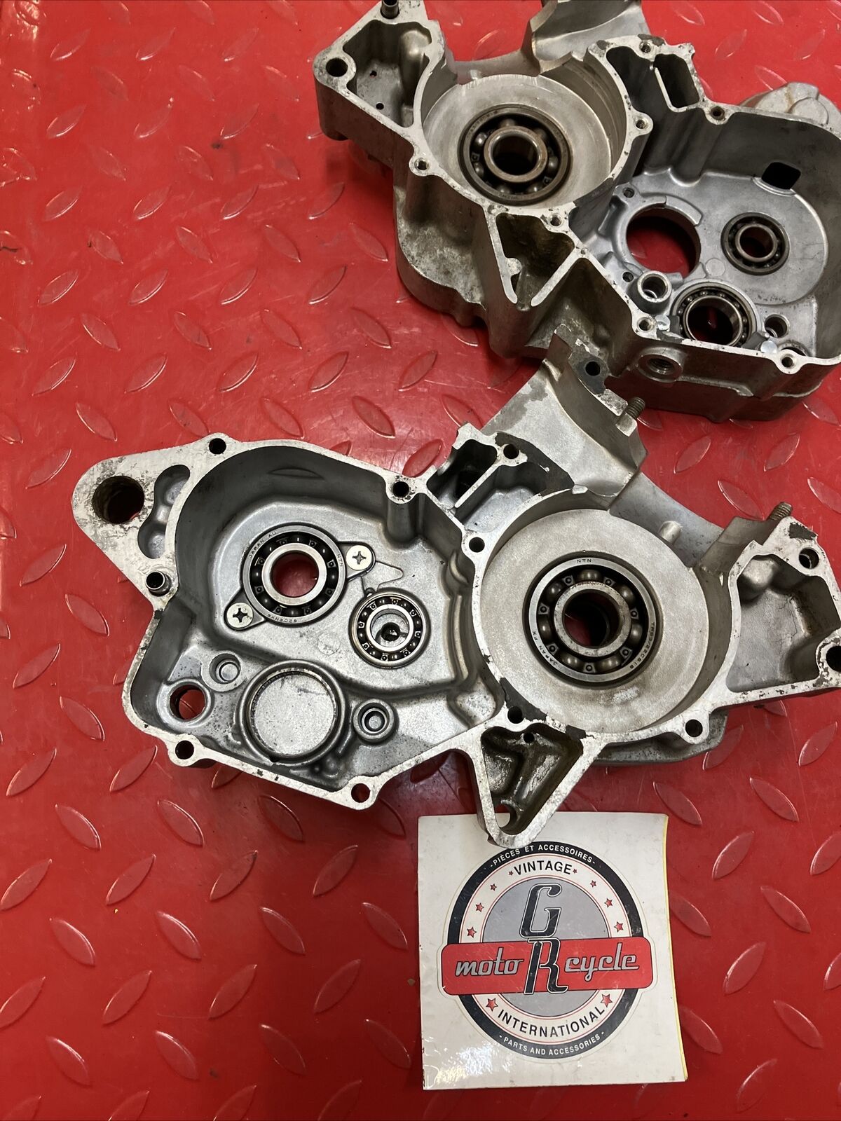 Honda CR125R 1998 crankcase left right