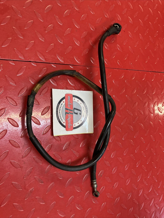 Yamaha DT200 1984 front brake oil line hose
